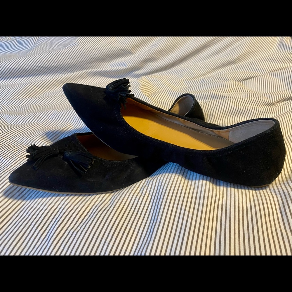 J Crew Suede Flats
